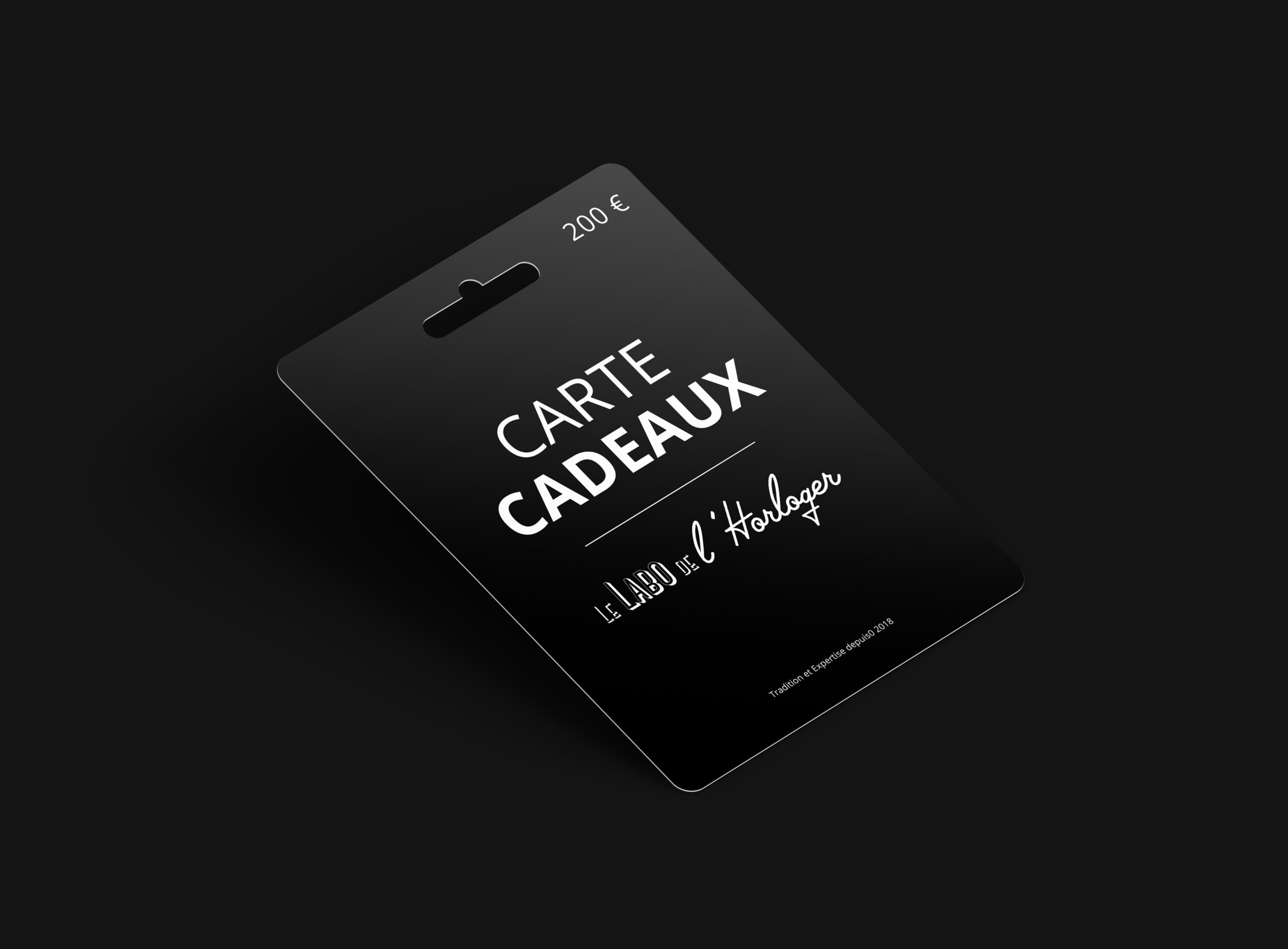Carte cadeau Le Labo de l'Horloger